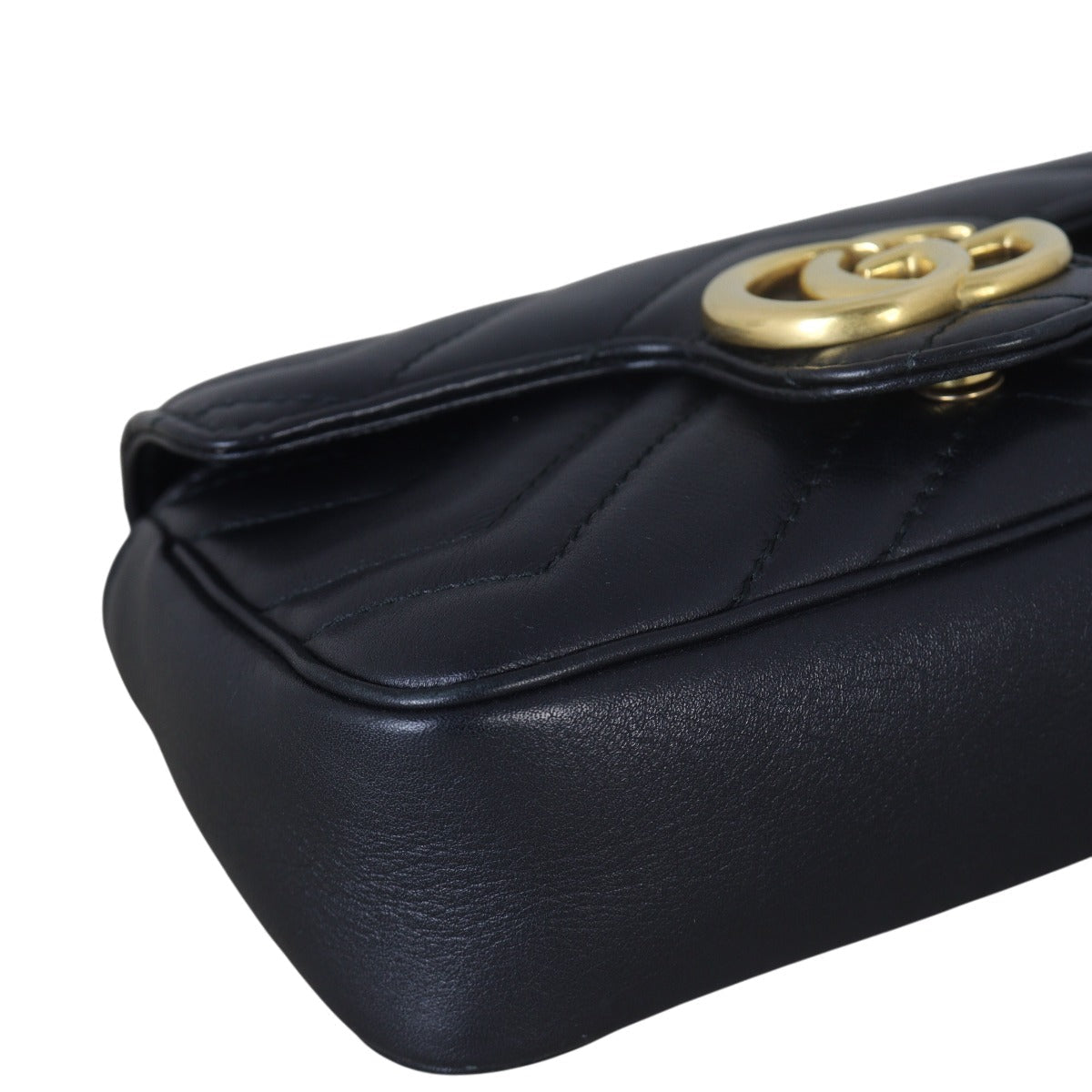 Gucci GG Marmont Matelasse Super Mini Shoulder Bag