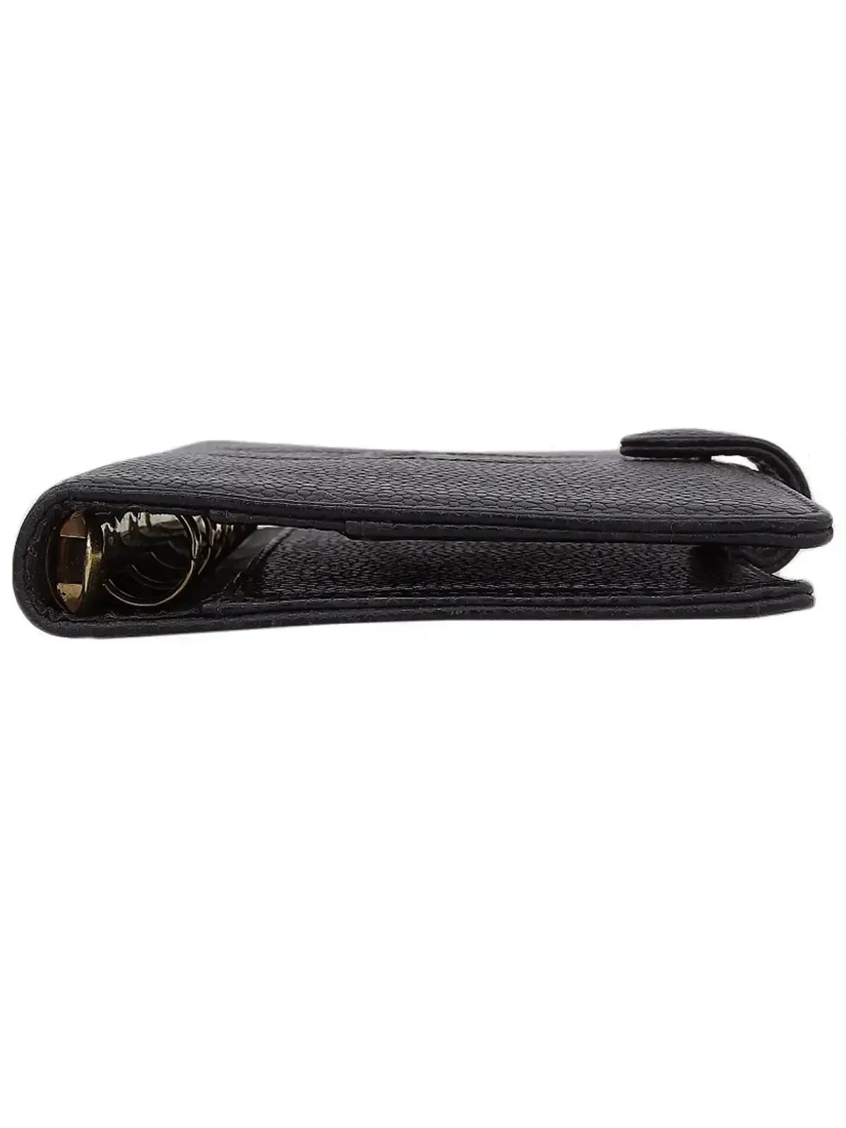 Chanel Around  Made Caviar Skin Cc Mark Stitch Agenda Black