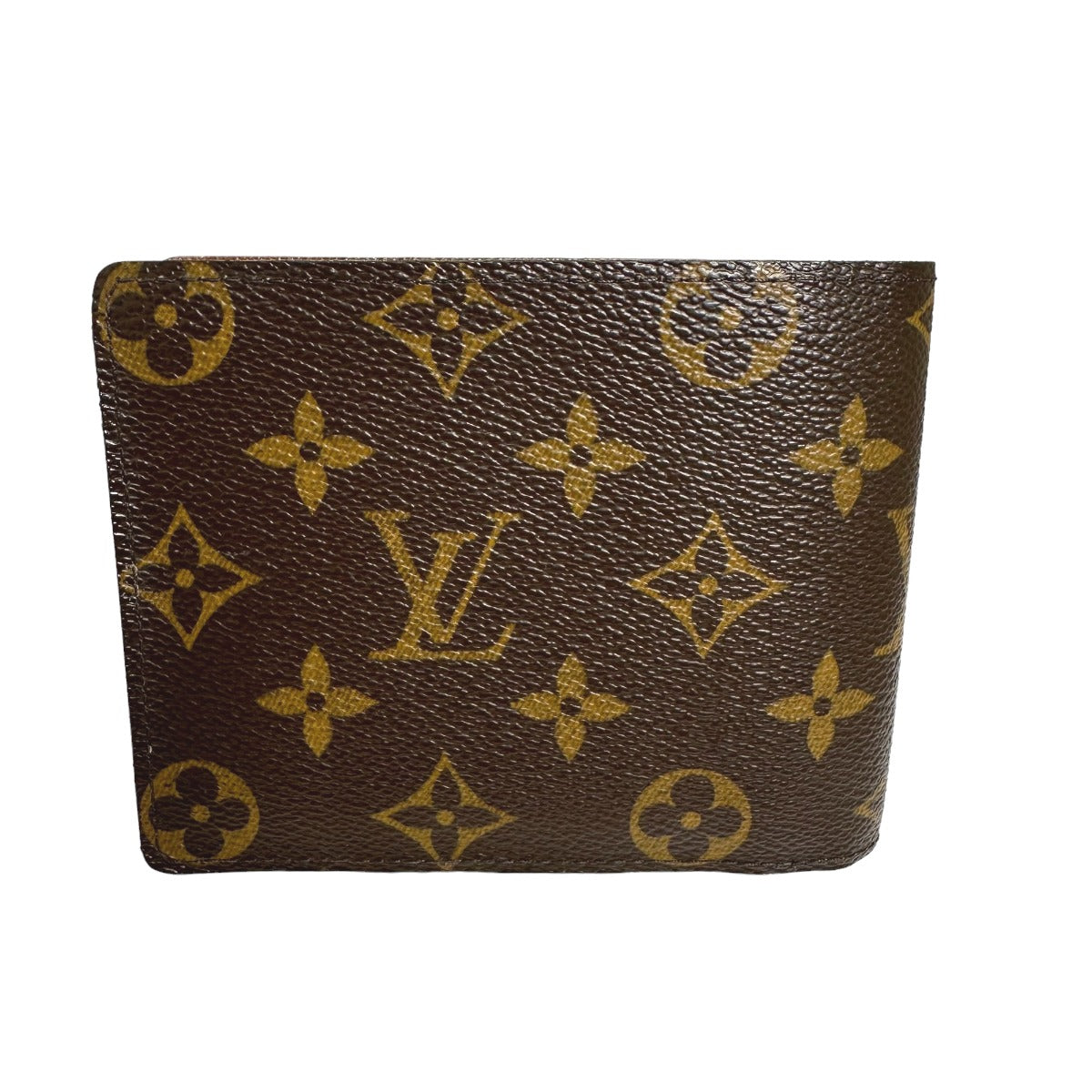 Louis Vuitton Bifold M60026 Bifold Portefeuille Florin Monogram Canvas Brown Wallet Case