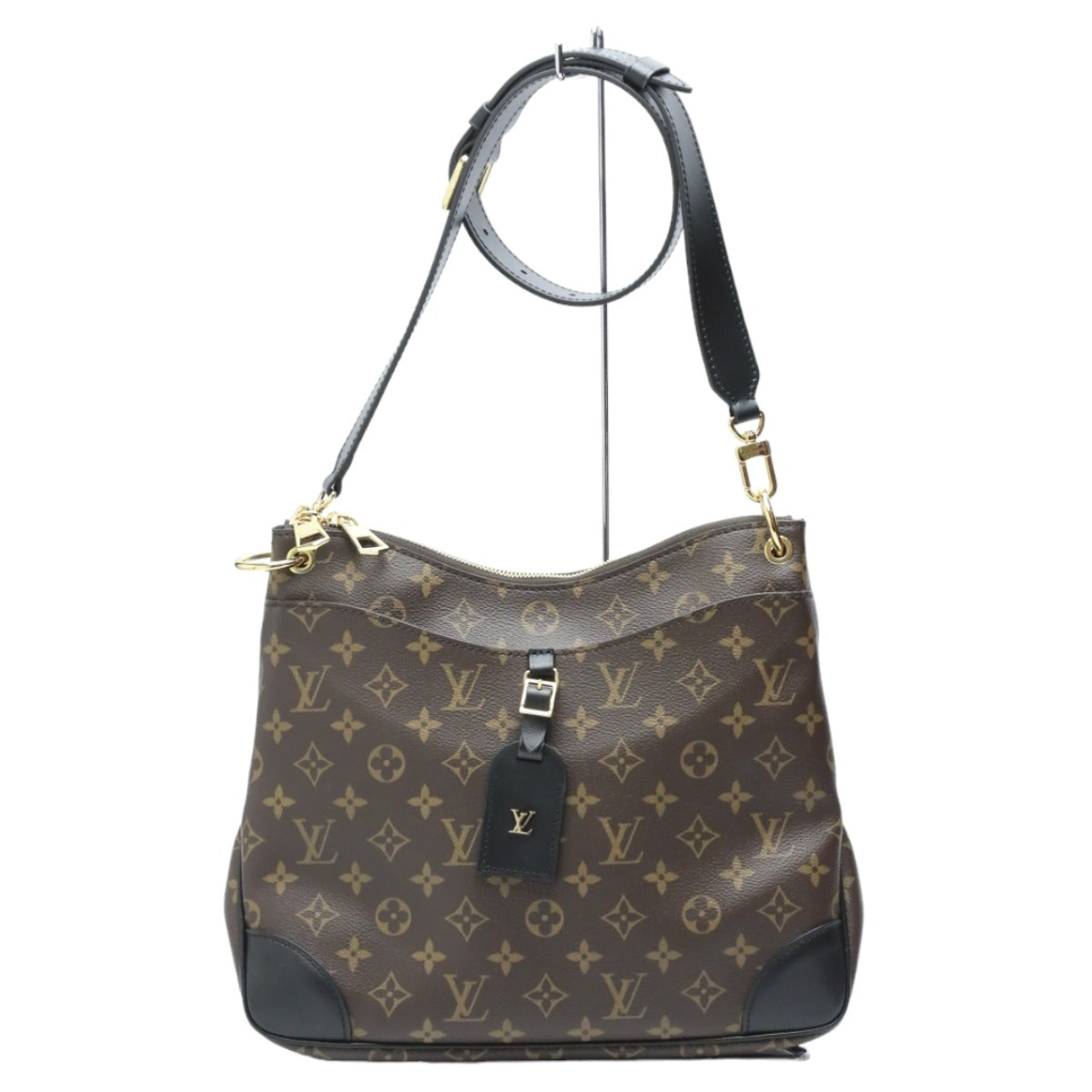 Louis Vuitton M45352 Odeon NM MM Monogram Canvas Brown Shoulder Bag