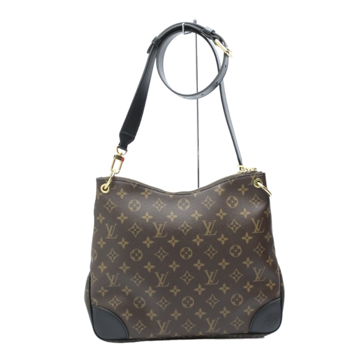 Louis Vuitton M45352 Odeon NM MM Monogram Canvas Brown Shoulder Bag
