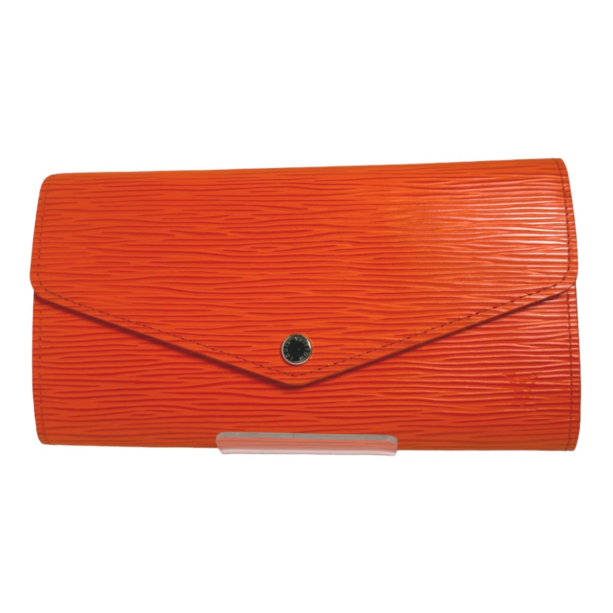 Louis Vuitton Long Purse M60584 Epi Long Leather Orange Wallet Case