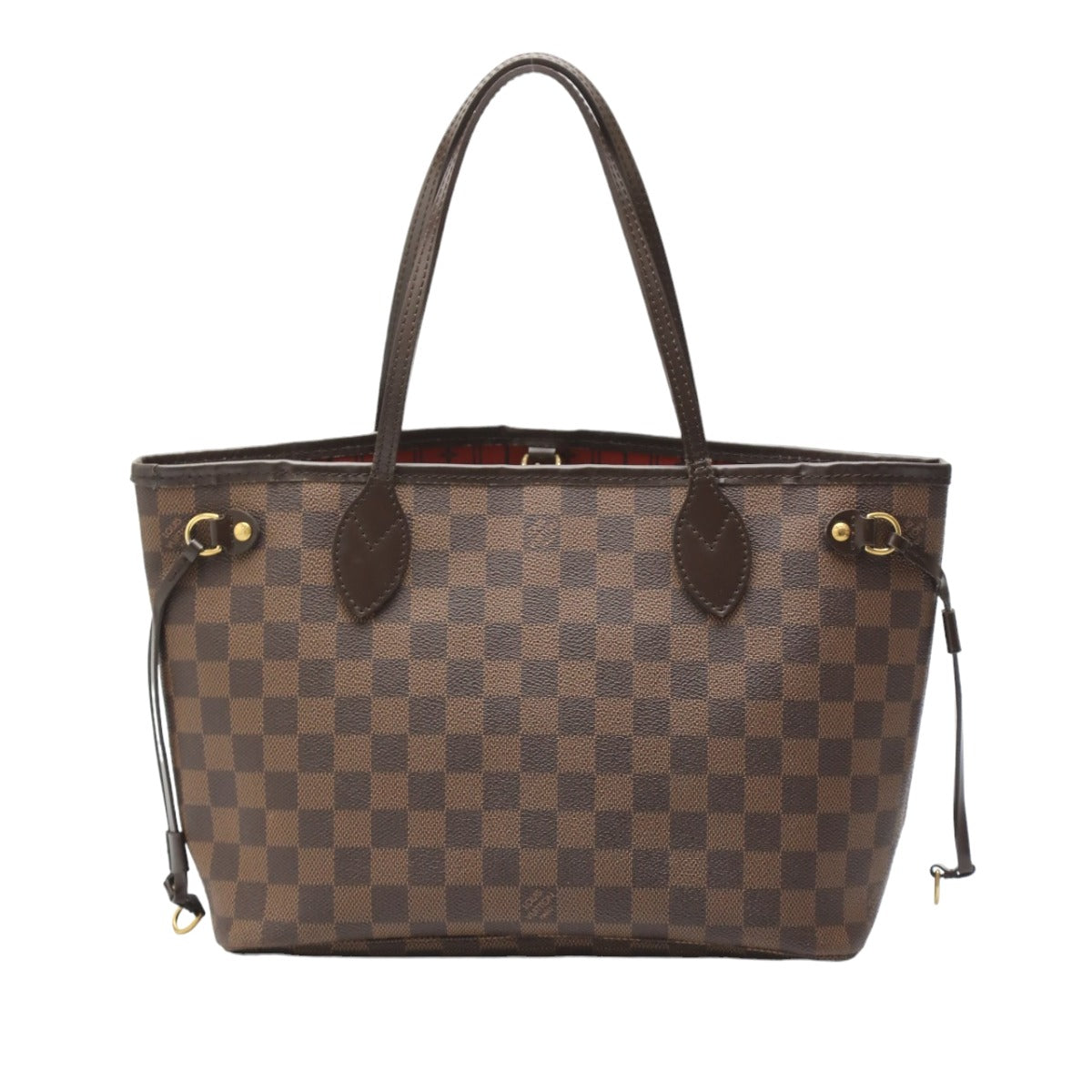 Louis Vuitton N51109 Damier Never full Canvas Brown Handbag