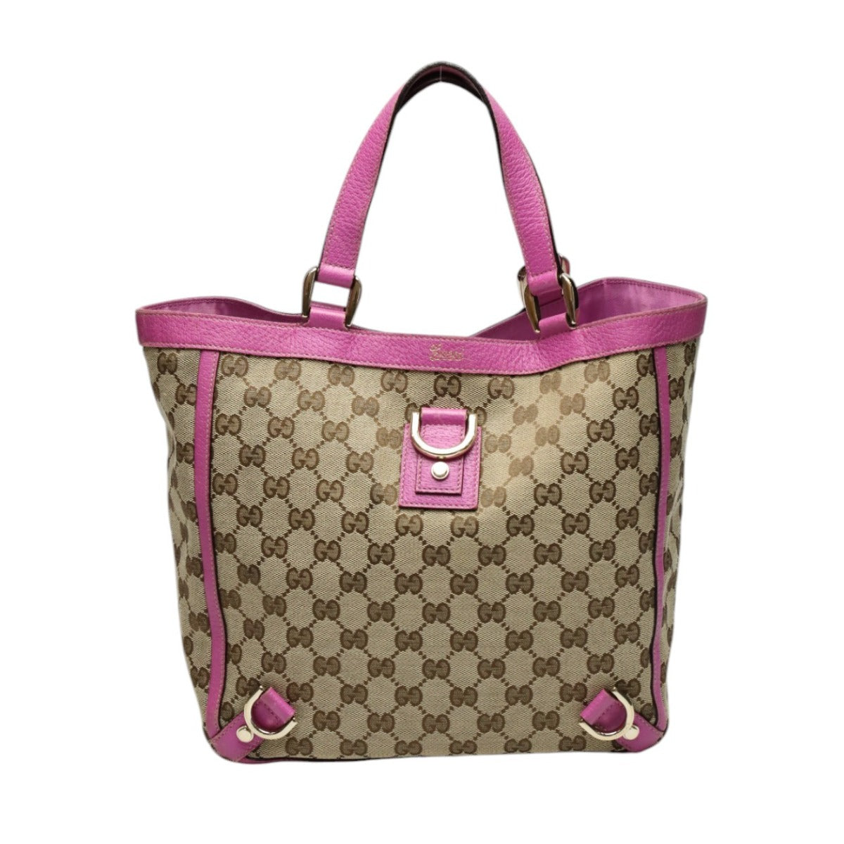 Gucci GG Abbey Canvas Brown Handbag