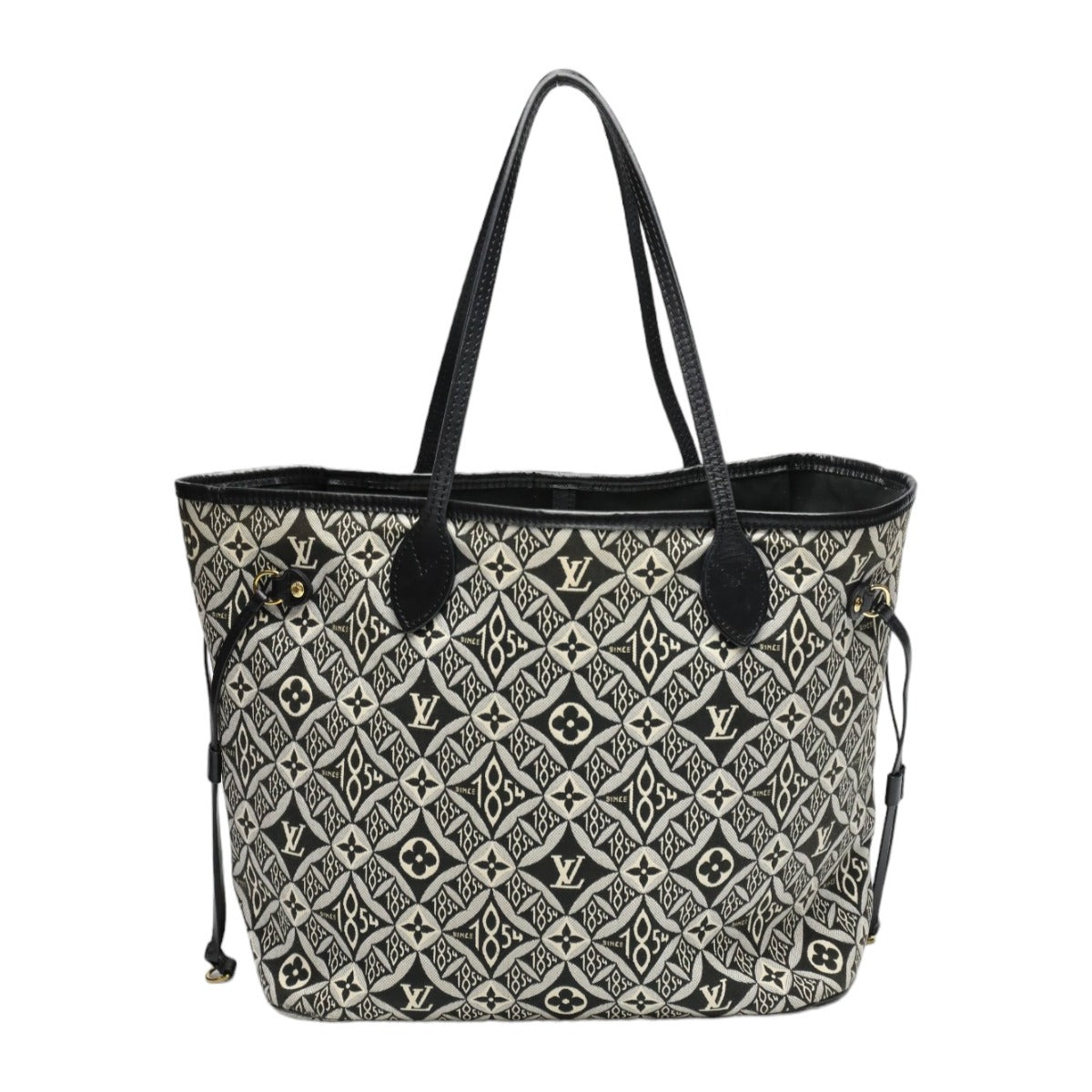 Louis Vuitton M57230 Chagard since Neverfull MM Monogram Gray Tote Bag