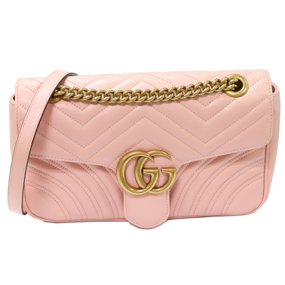 Gucci Calf Marmont Shoulder Bag