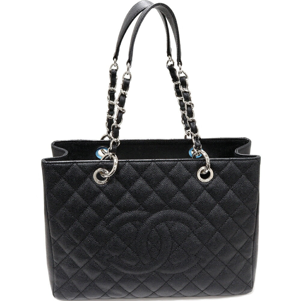 Chanel Caviar Skin Gst Large Shopping Bag 2WAY Bag A50995
