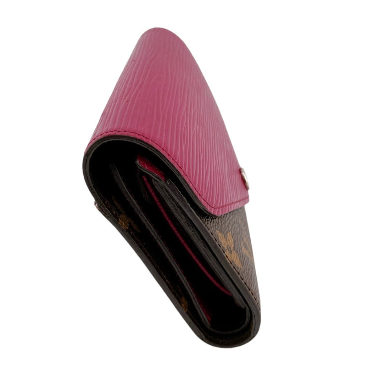 Louis Vuitton Tri-fold M60494 Epi Portefeuille - Monogram Leather Canvas Red Wallet Case