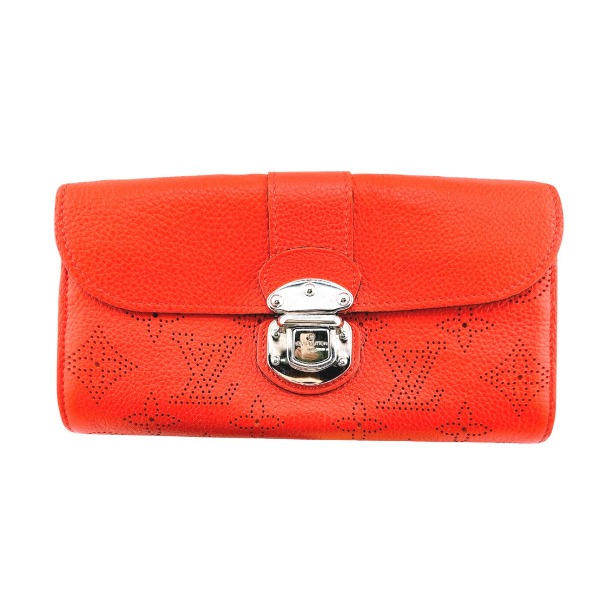 Louis Vuitton Long Purse M58161 Mahina Coraille Monogram Wallet Case