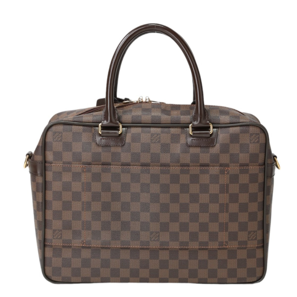 Louis Vuitton N23252 Damier Ikar Canvas Brown Handbag
