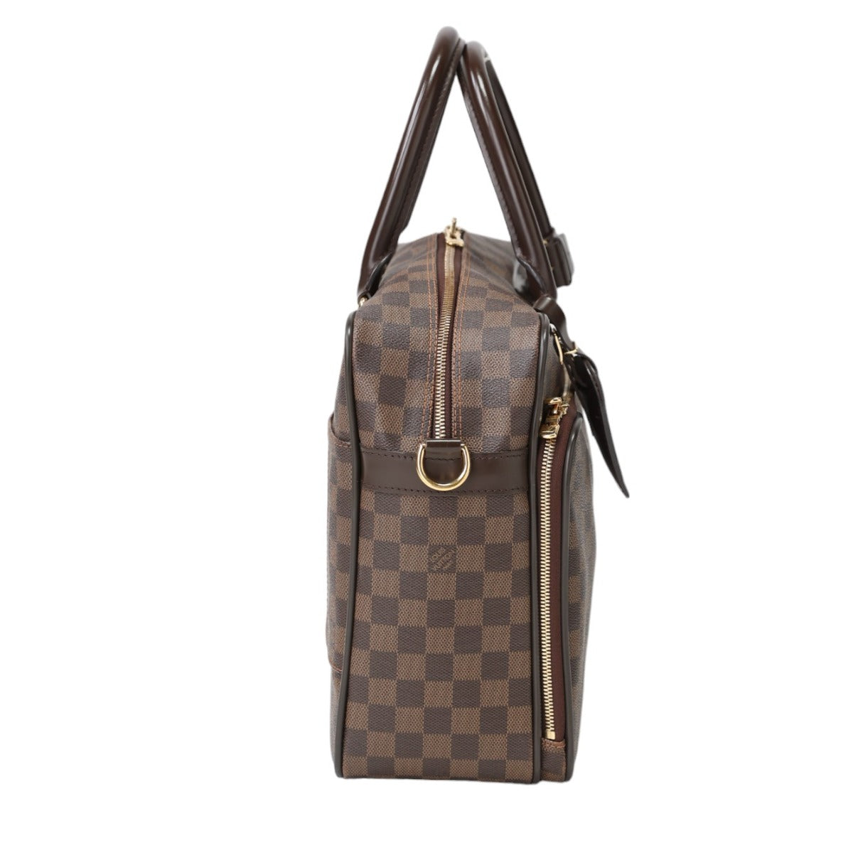 Louis Vuitton N23252 Damier Ikar Canvas Brown Handbag