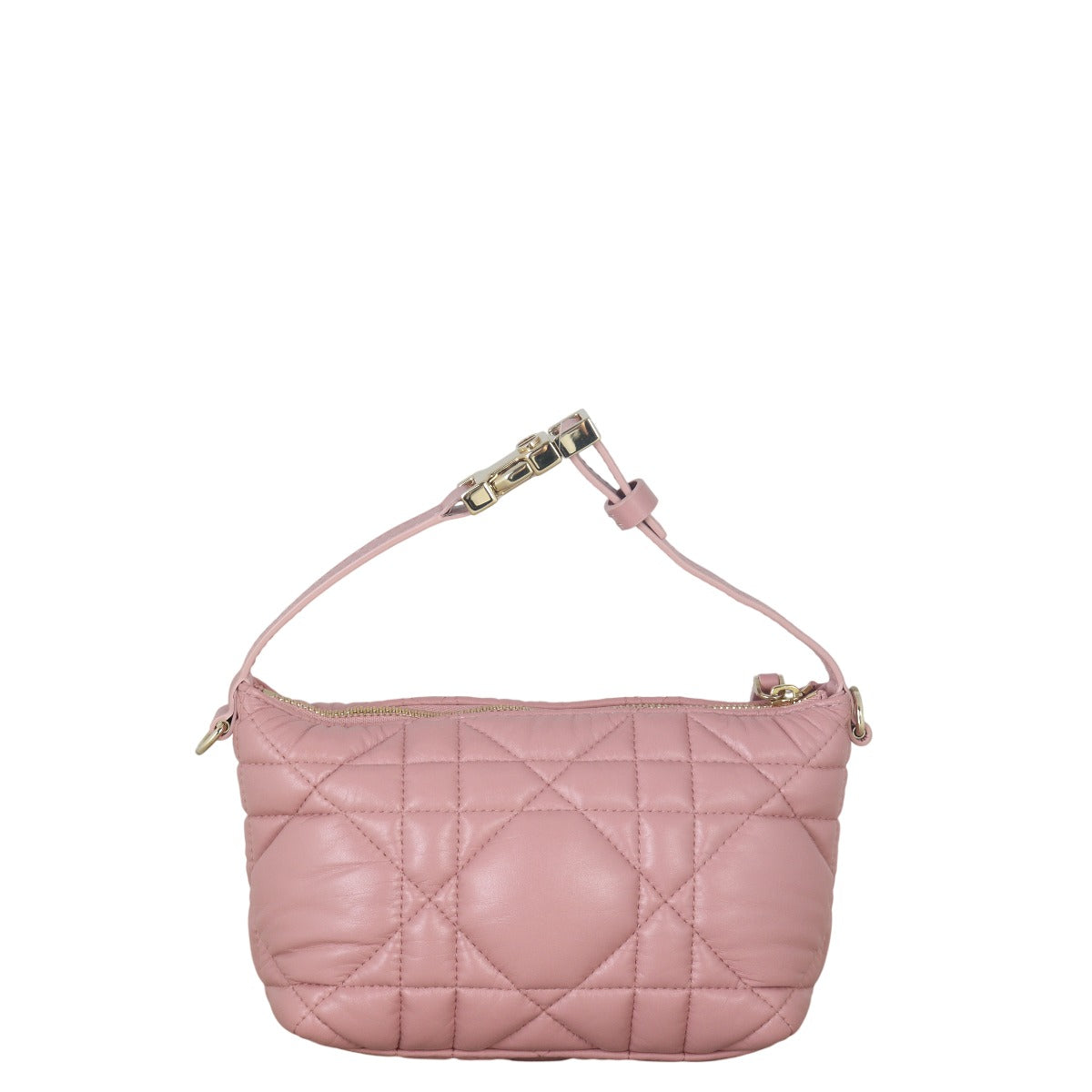 Dior Macrocannage Nomad Pouch Handbag Travel Bag