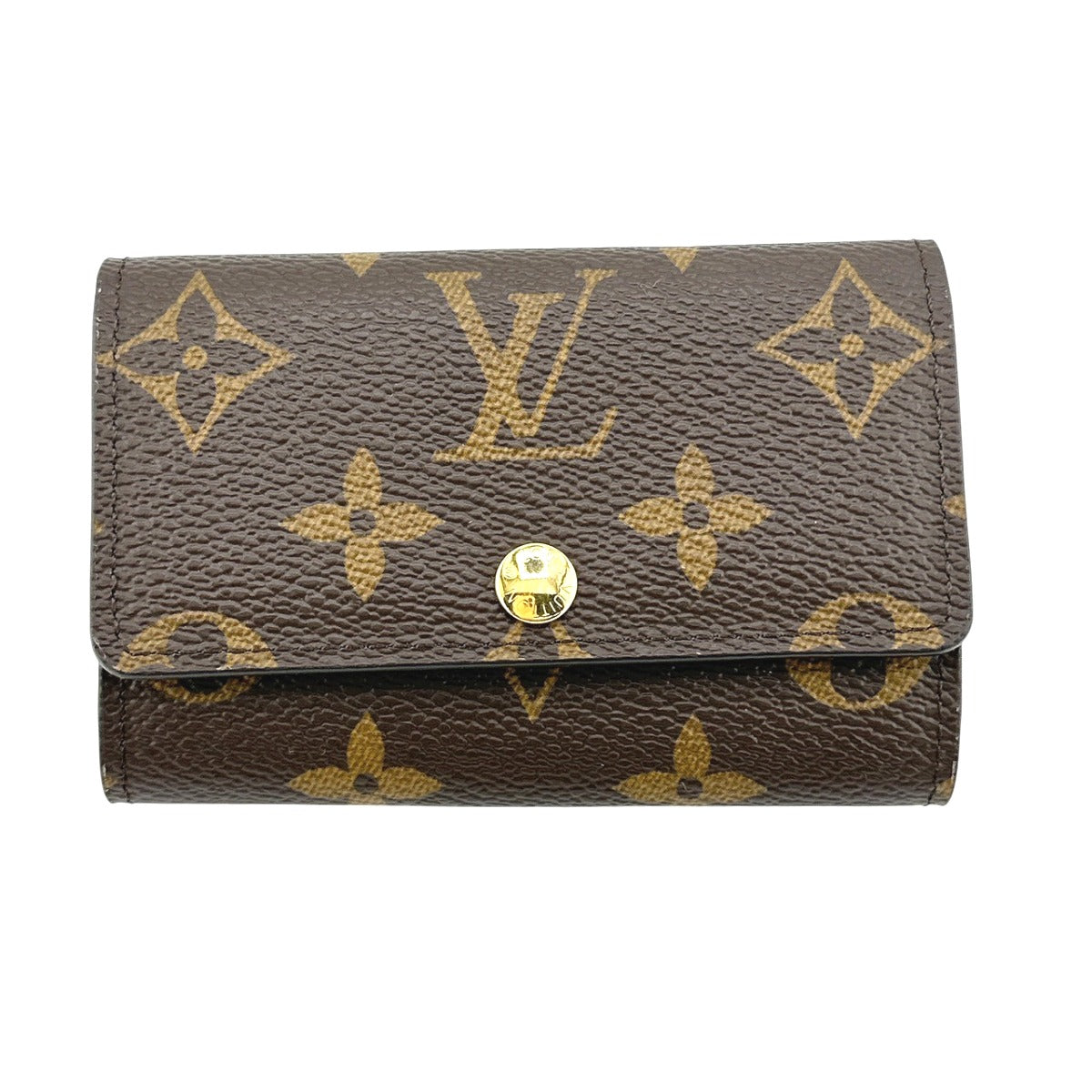 Louis Vuitton Key holder M62630 Key Monogram Canvas Brown Key Chain 5