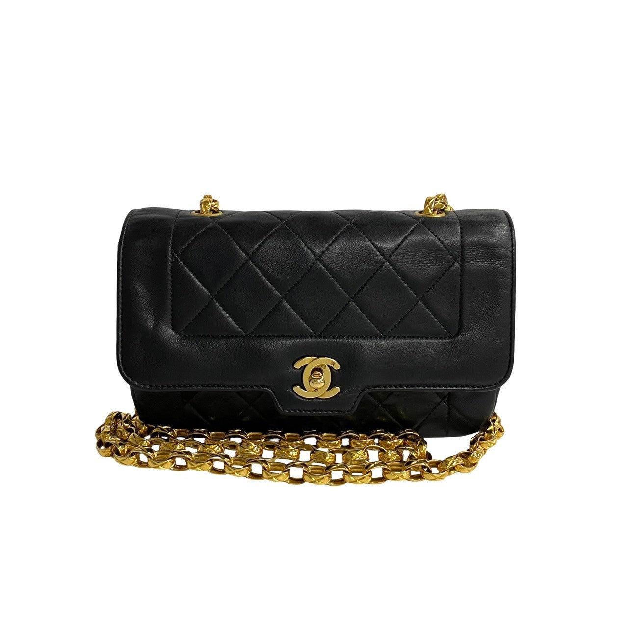 Chanel lambskin COCO Mark Matrasse Black Shoulder Bag 240624Nta64 2