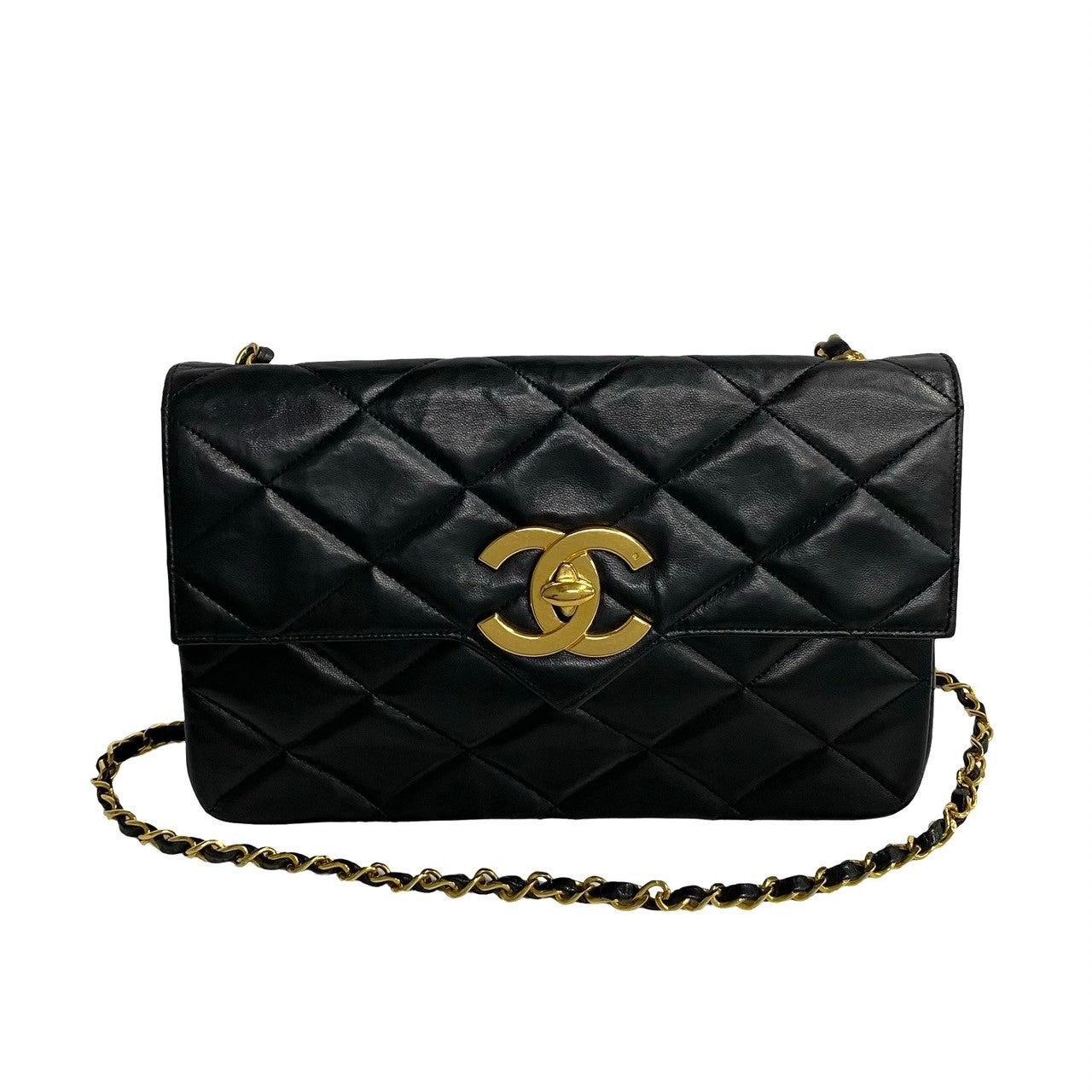 Chanel lambskin COCO Mark Matrasse Black Shoulder Bag 240808Pgc19 5