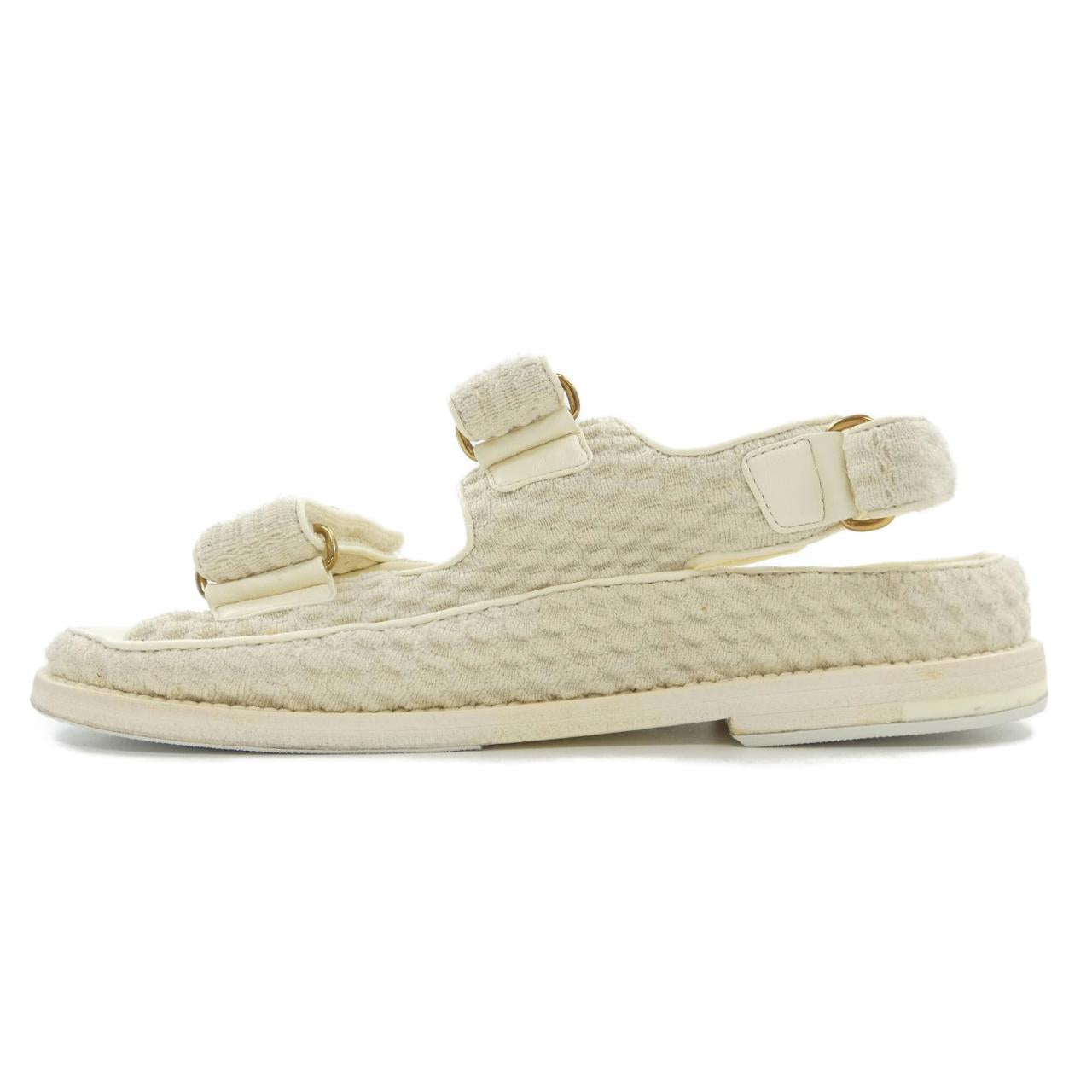 Chanel G35927X56555 Knit Sandals