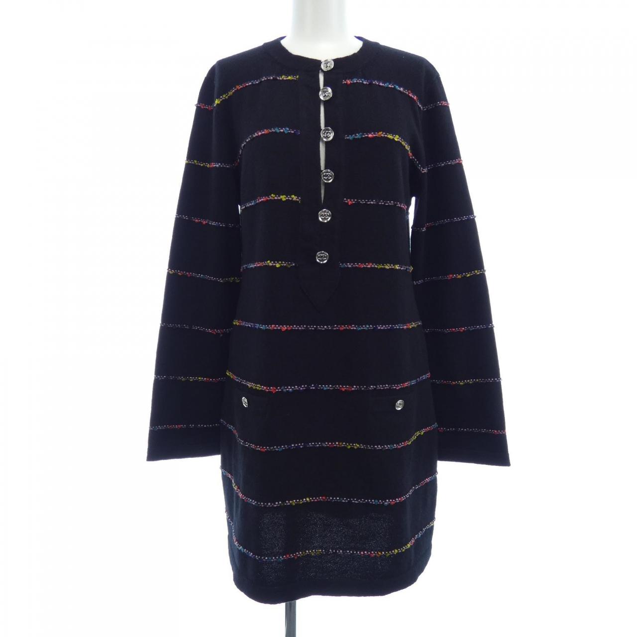 Chanel P75372K10818 Cashmere Dress