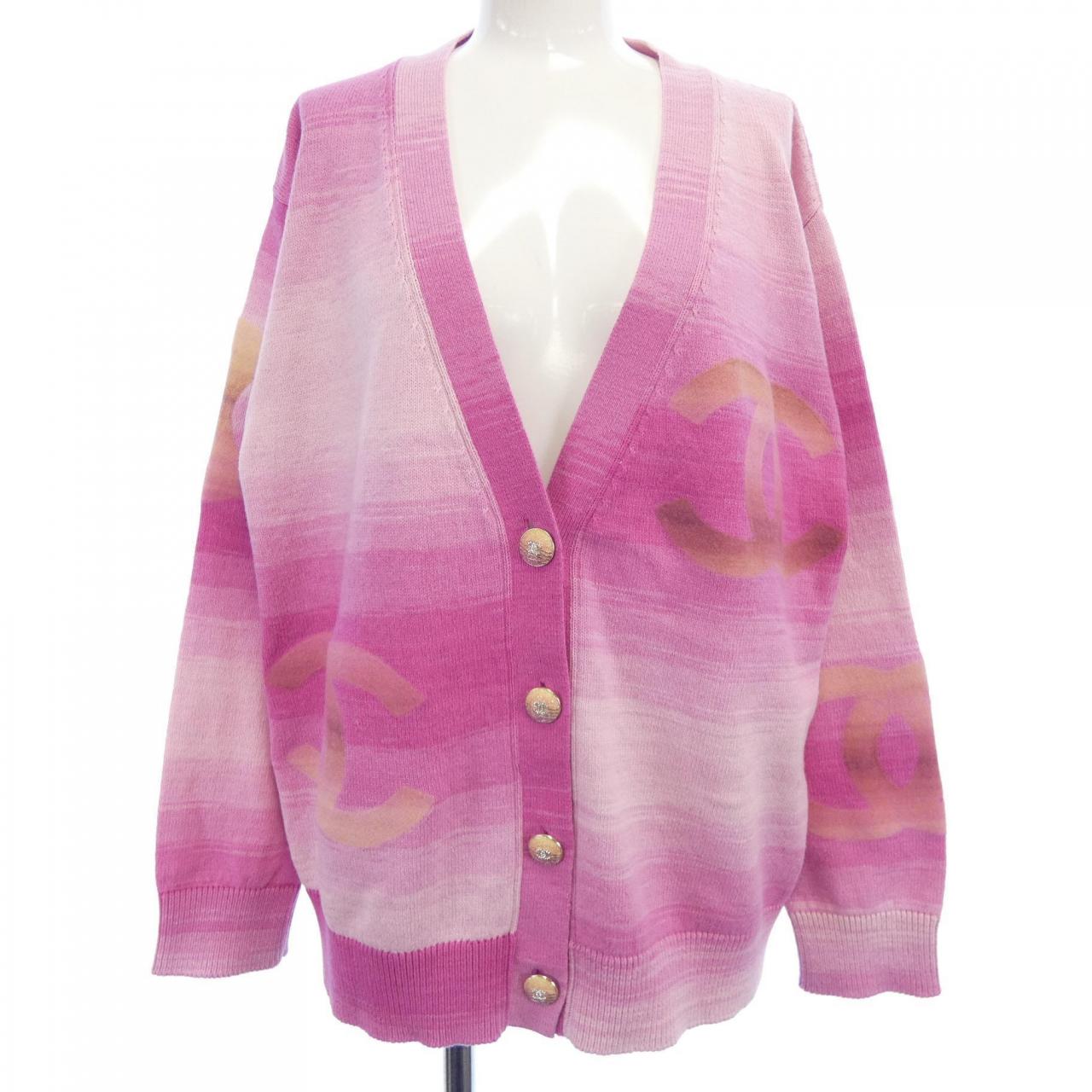 Chanel P76542K11013 Cashmere Cardigan Handbag
