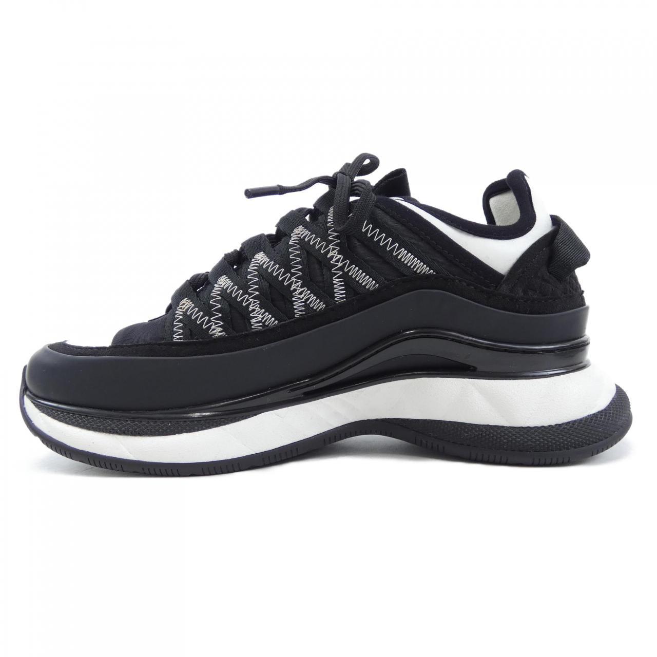 Chanel G46009B18066 Mix Fiber/Calfskin Sneakers