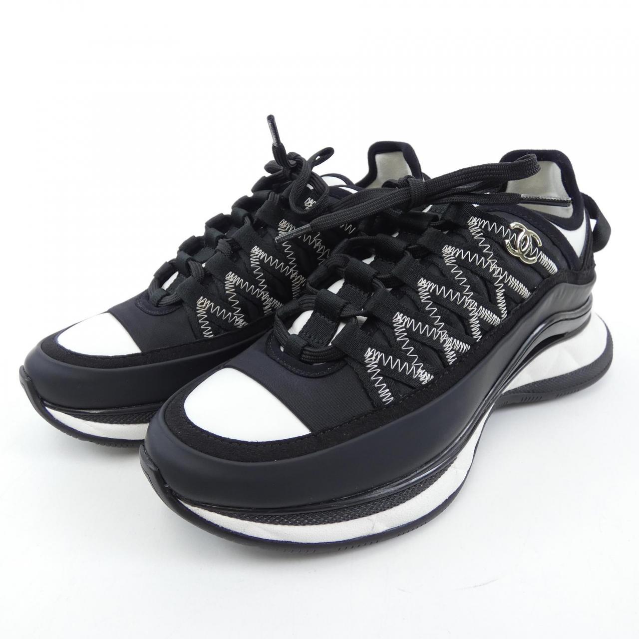 Chanel G46009B18066 Mix Fiber/Calfskin Sneakers