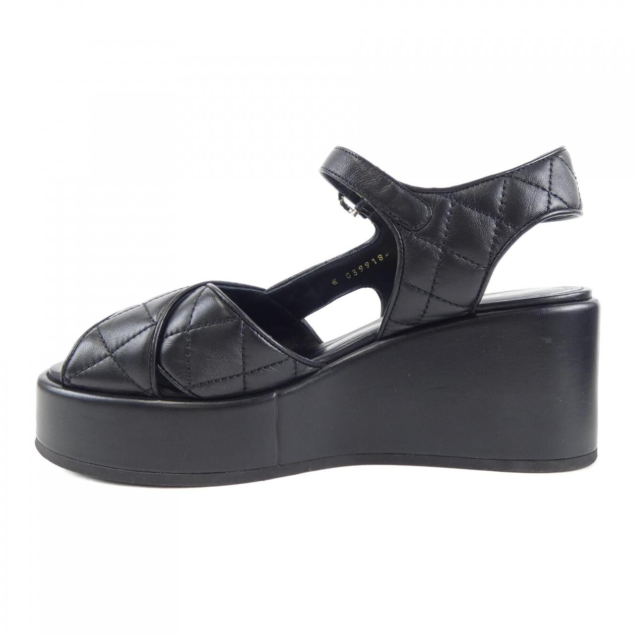 Chanel G39918X01000 Lambskin Sandals