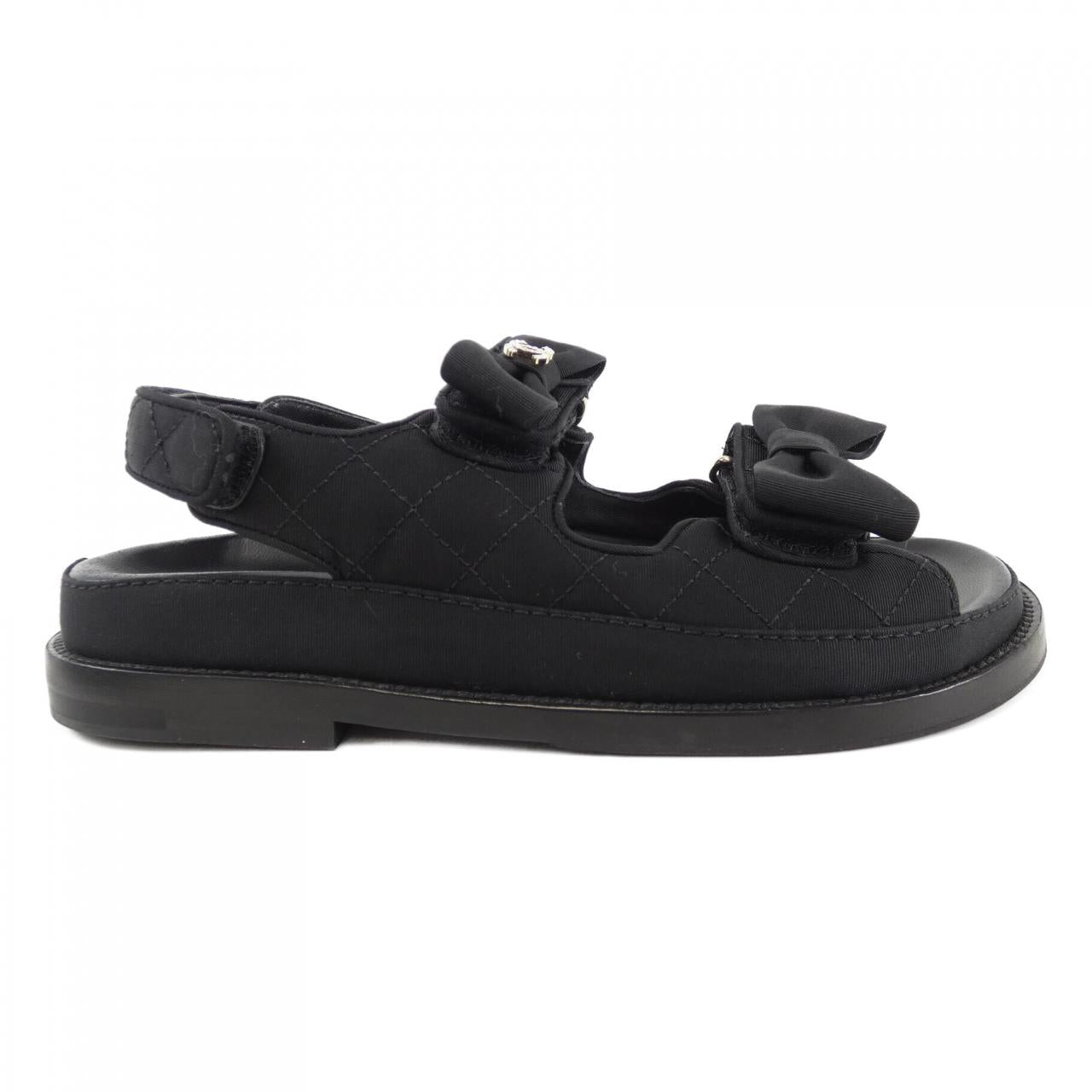 Chanel G39820X05912 Grosgrain Sandals