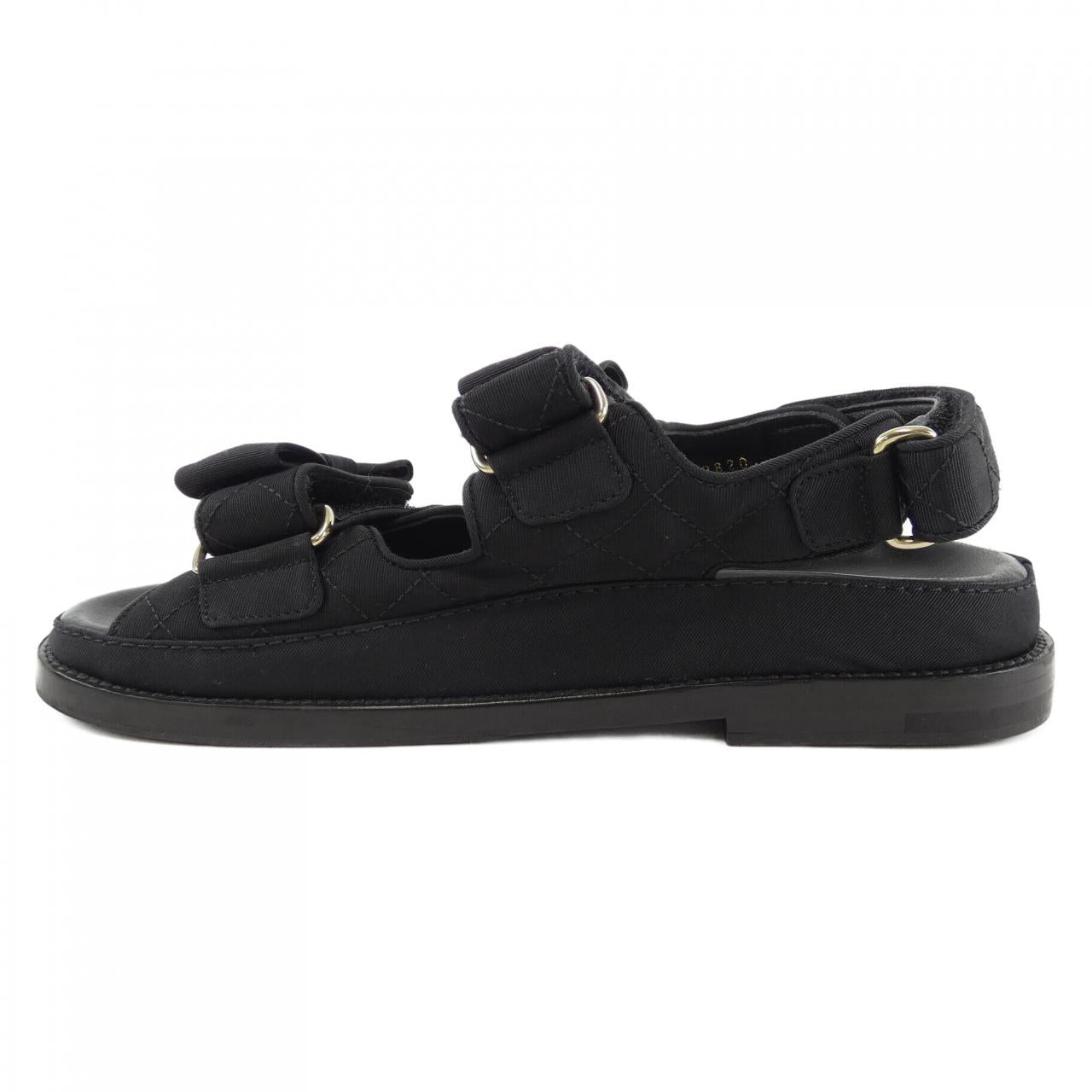 Chanel G39820X05912 Grosgrain Sandals for Women