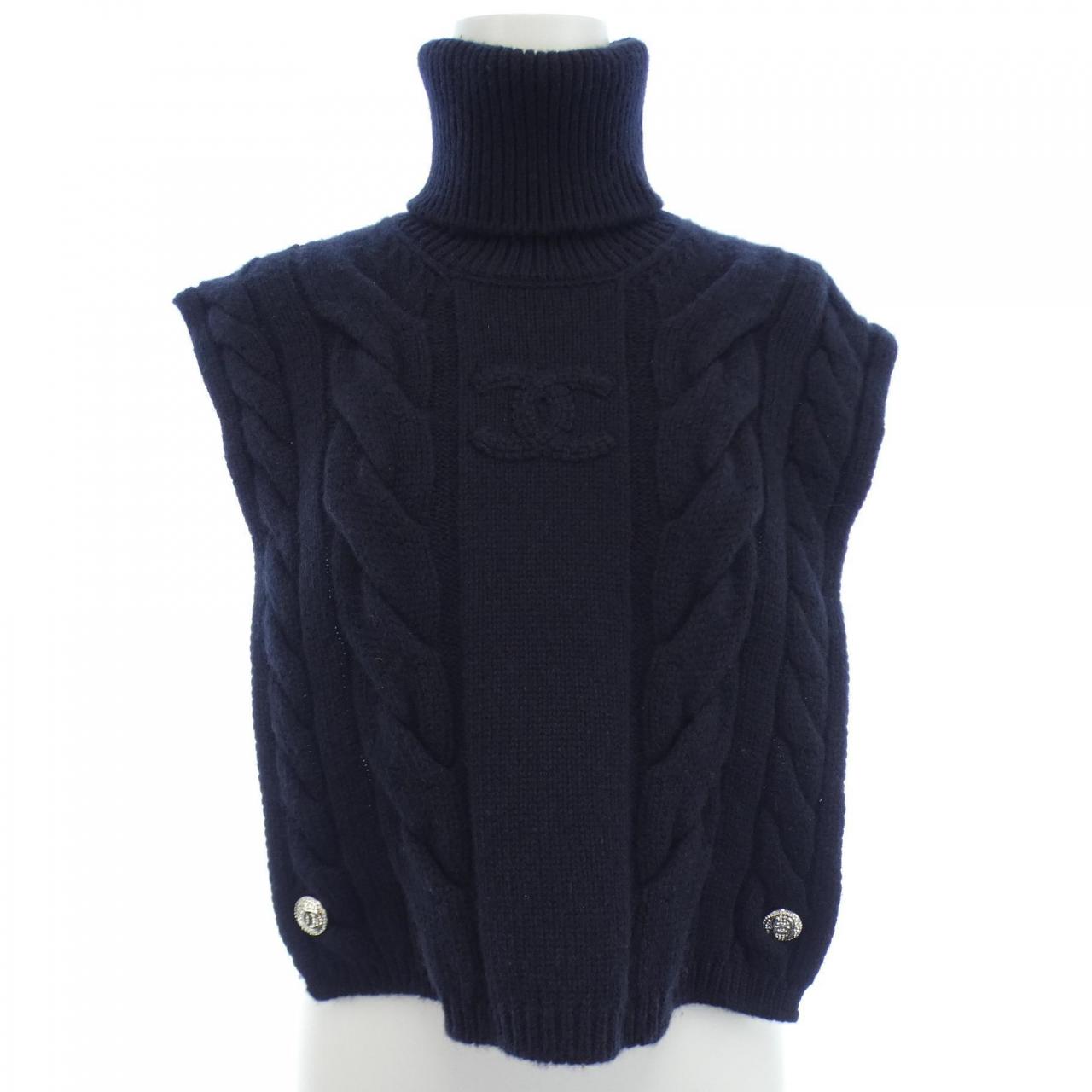 Chanel P74398K10850 Cashmere Knit Bag
