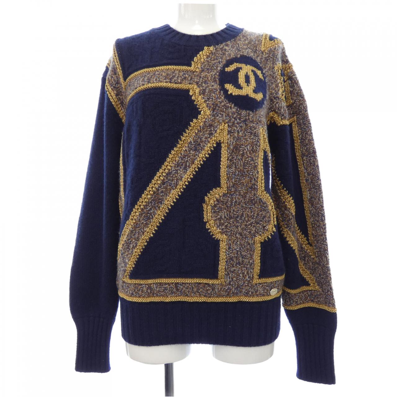 Chanel P71032K10154 Cashmere Knit Bag