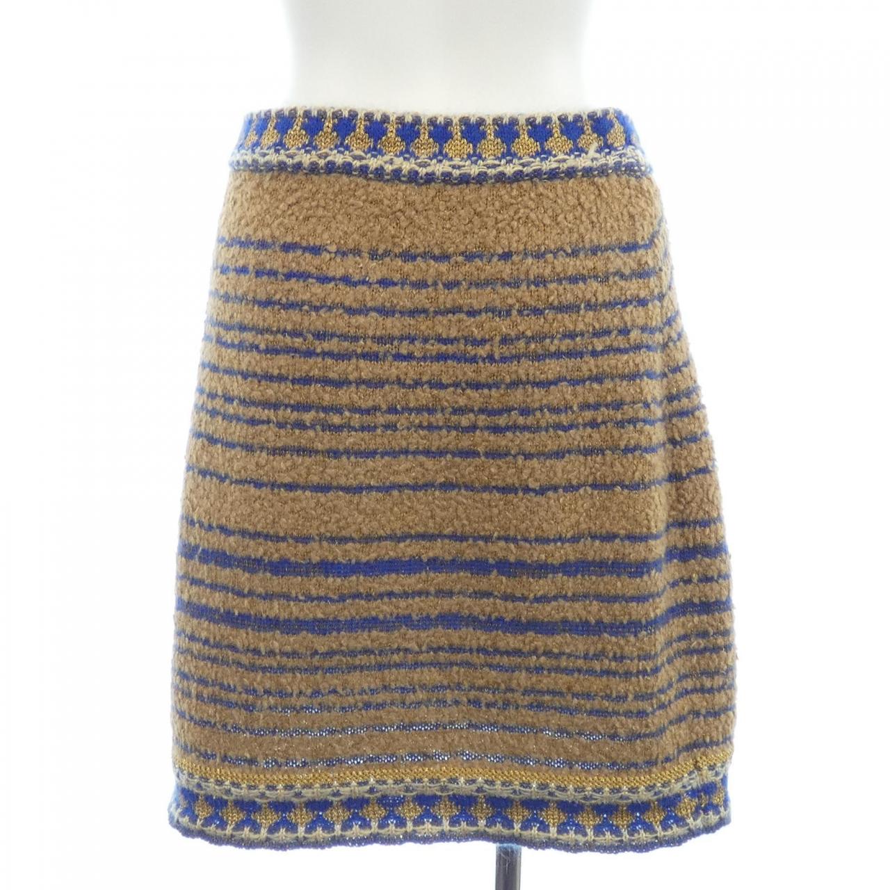 Chanel P61593K47324 Cashmere Blend Skirt