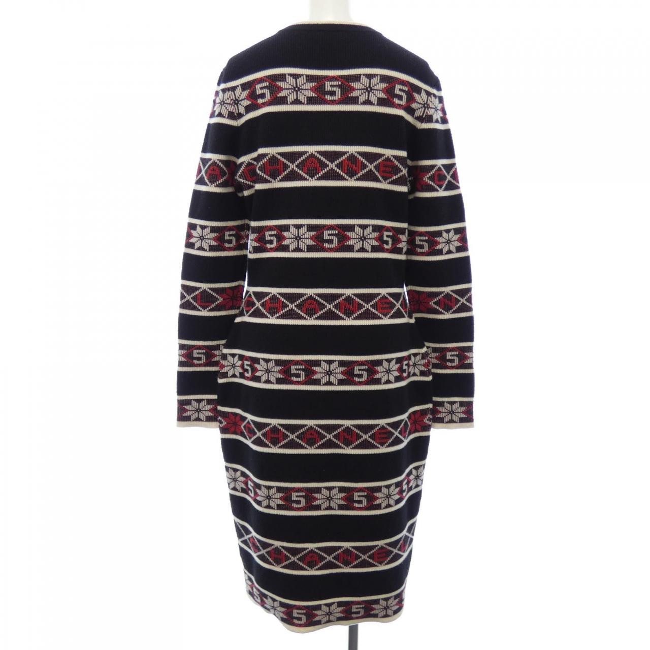 Chanel P62575K48044 Cashmere Dress