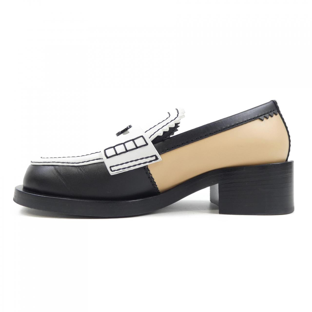 Chanel G45180B13907 Calfskin Shoes for Women