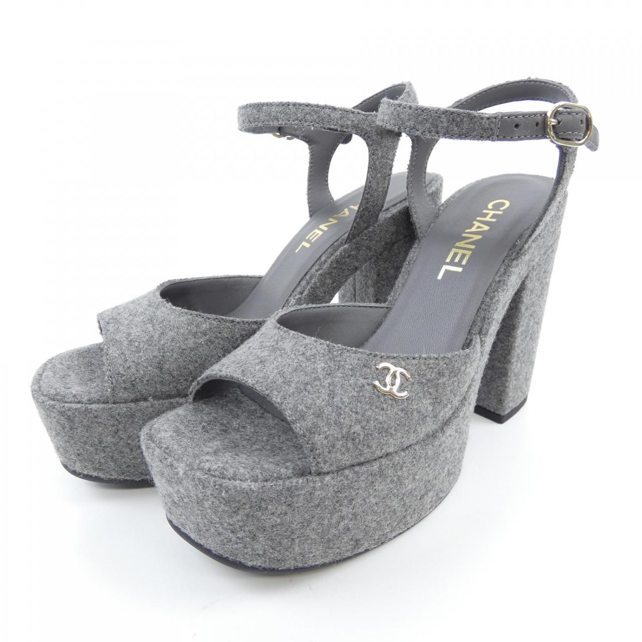 Chanel G45740B17146 Wool Sandals
