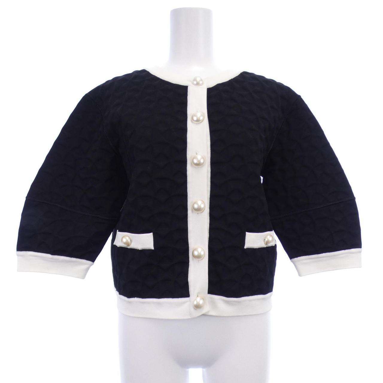 Chanel P46138K05793 Wool Cardigan Bag