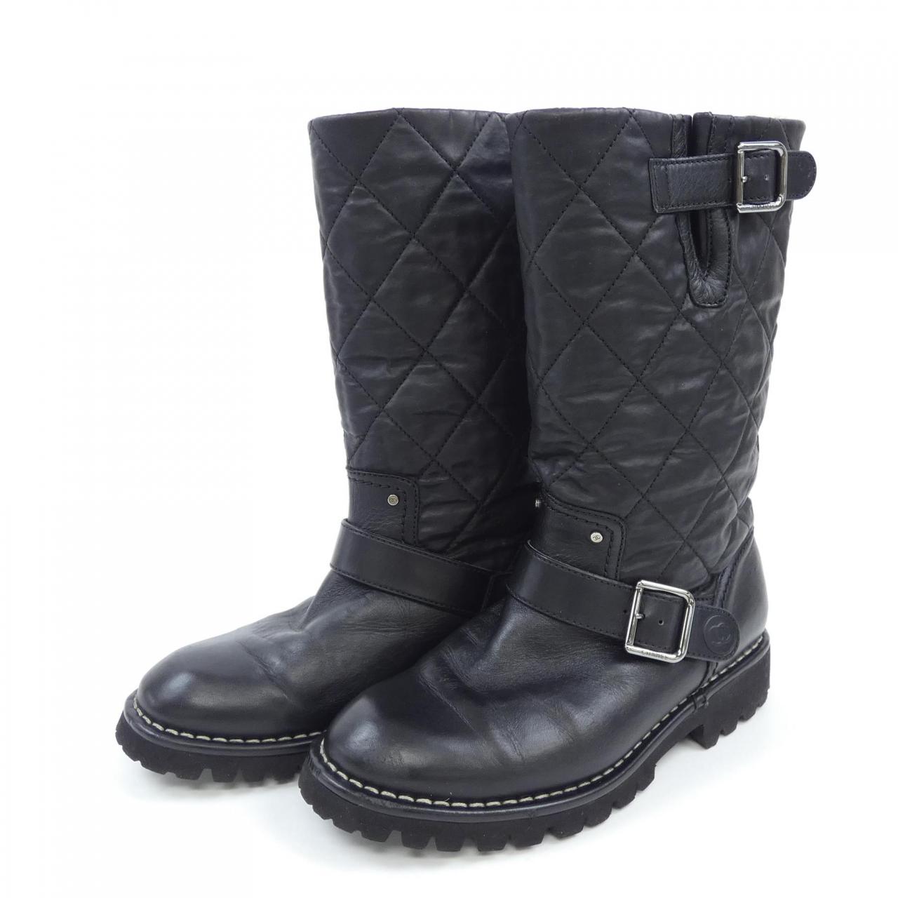 Chanel G26590 Shearling Boots for Women
