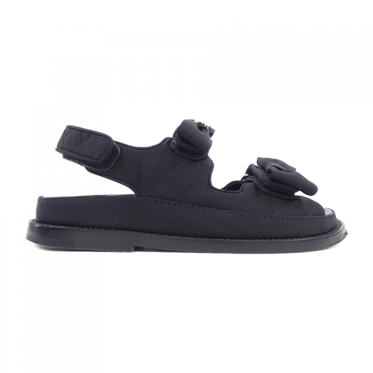 Chanel G39820X05912 Grosgrain Sandals for Women