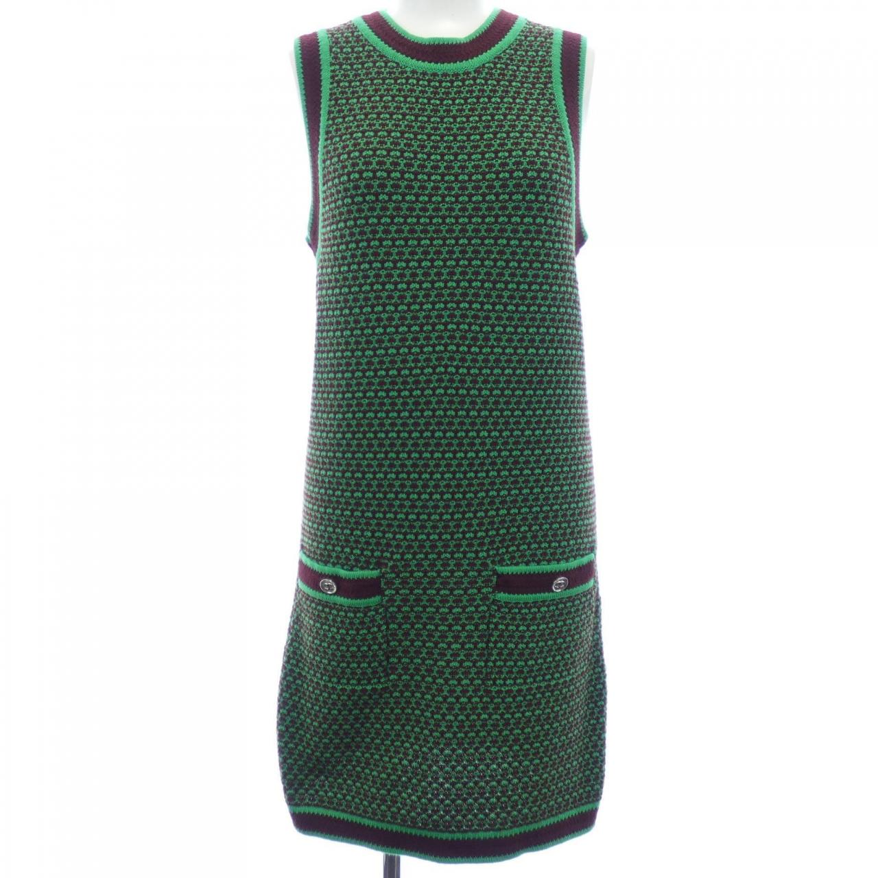 Chanel P75435K10790 Cashmere Dress
