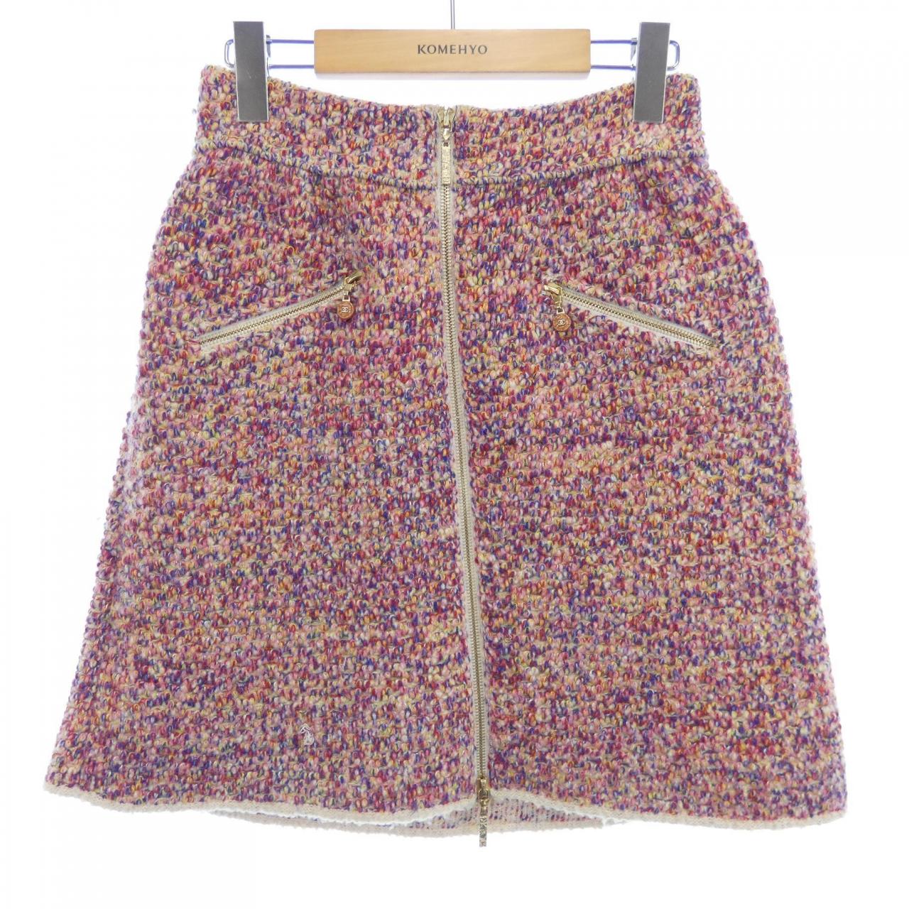 Chanel P50495K06434 Cashmere Skirt Handbag