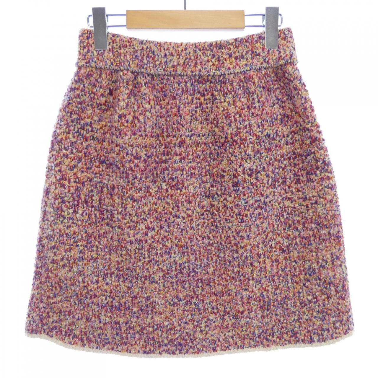 Chanel P50495K06434 Cashmere Skirt Handbag