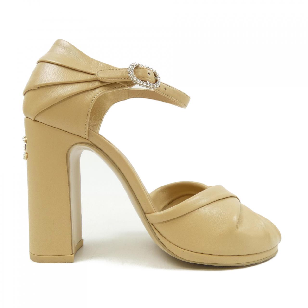 Chanel G39968X01000 Leather Sandals for Women