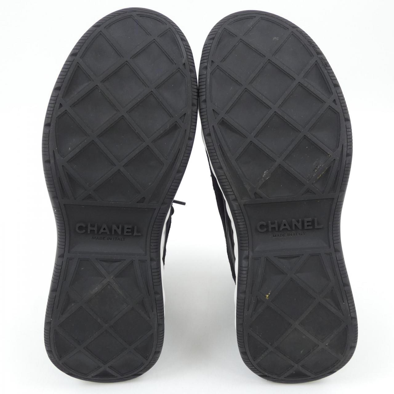 Chanel G45331B14494 Suede Calfskin Sneakers