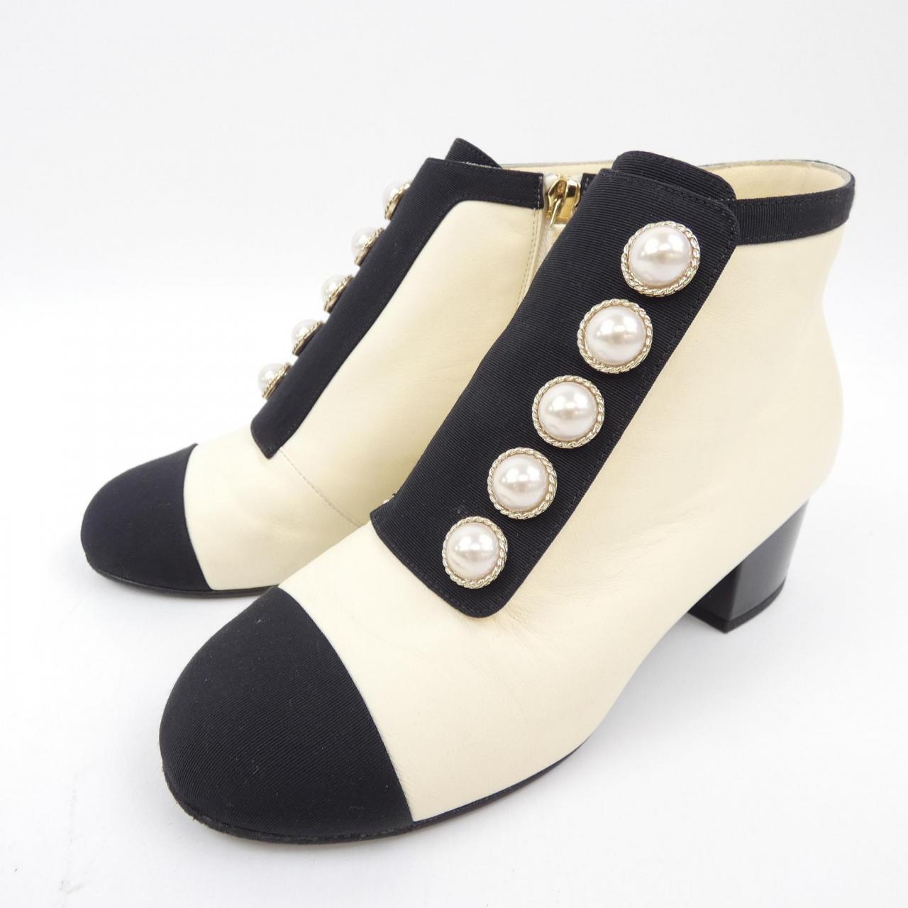 Chanel G33181Y50473 Lambskin Boots