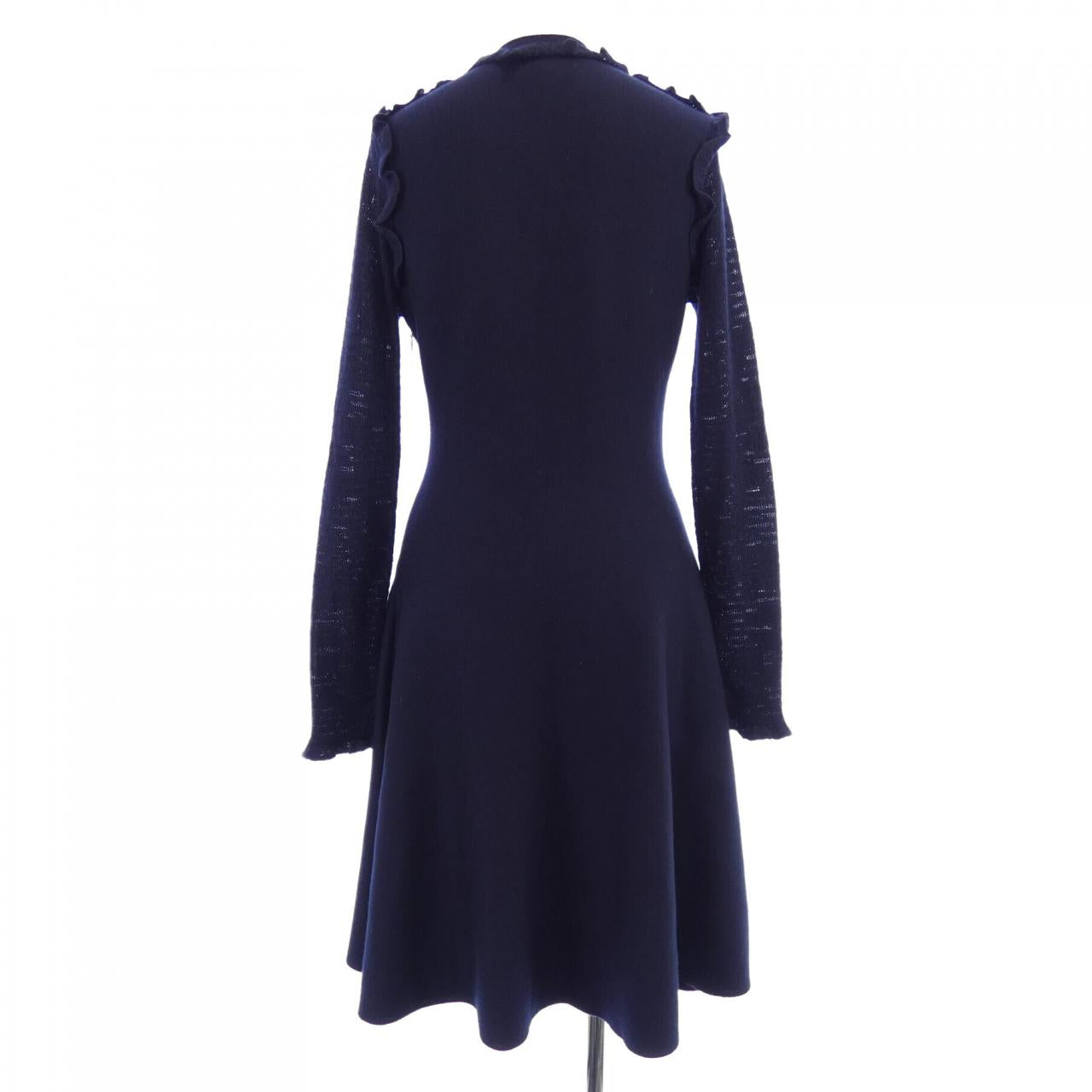 Chanel P54854K07199 Silk Cashmere Dress