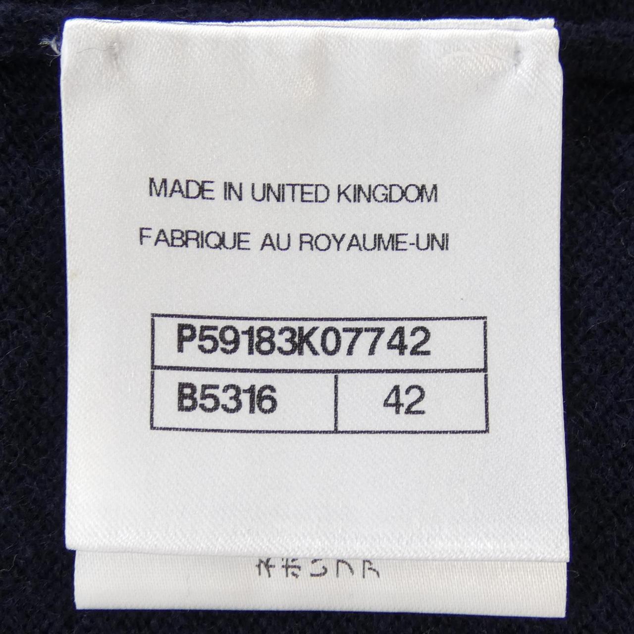 Chanel P59183K07742 Cashmere Knit
