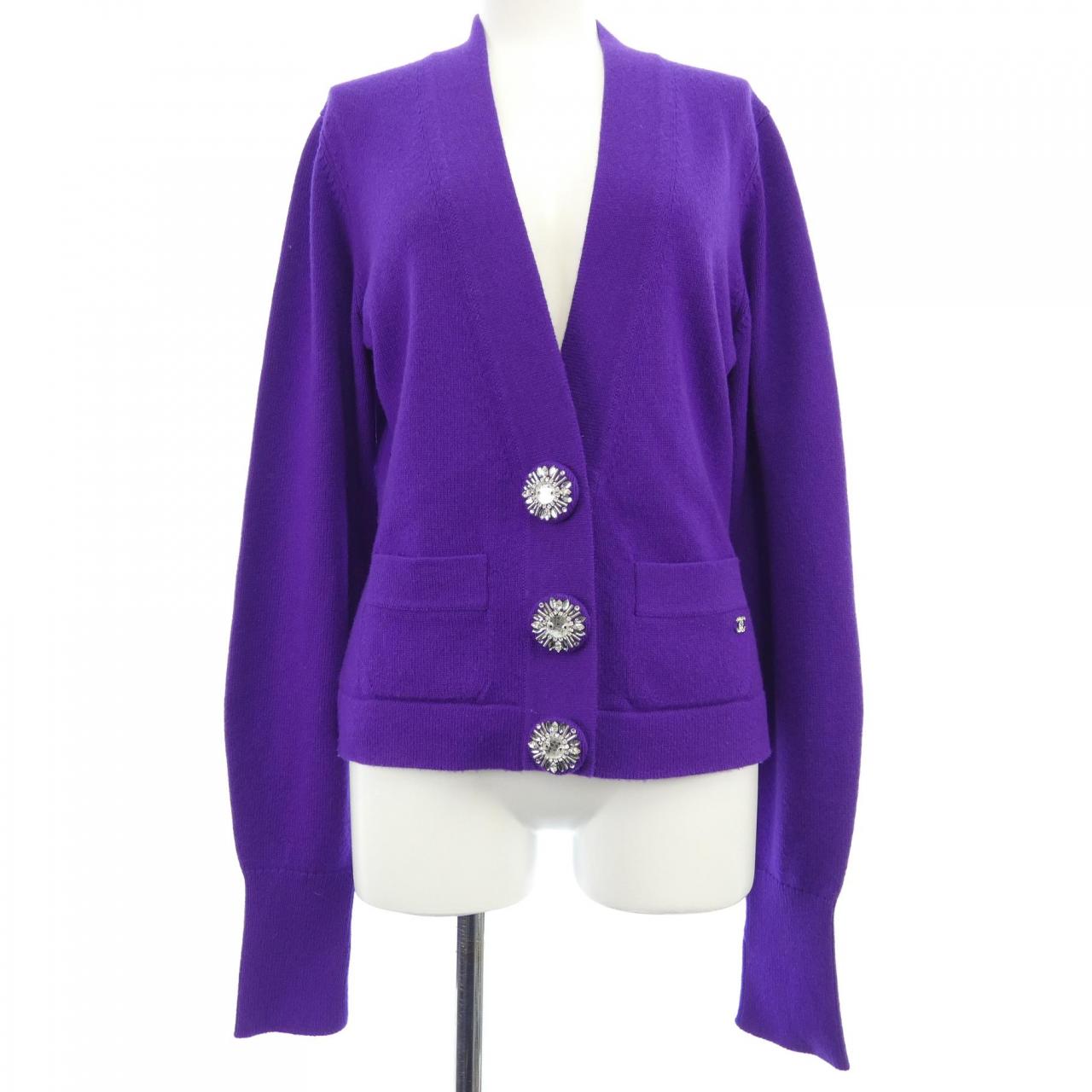 Chanel Metiers D'Art Look7 Cashmere Cardigan Bag
