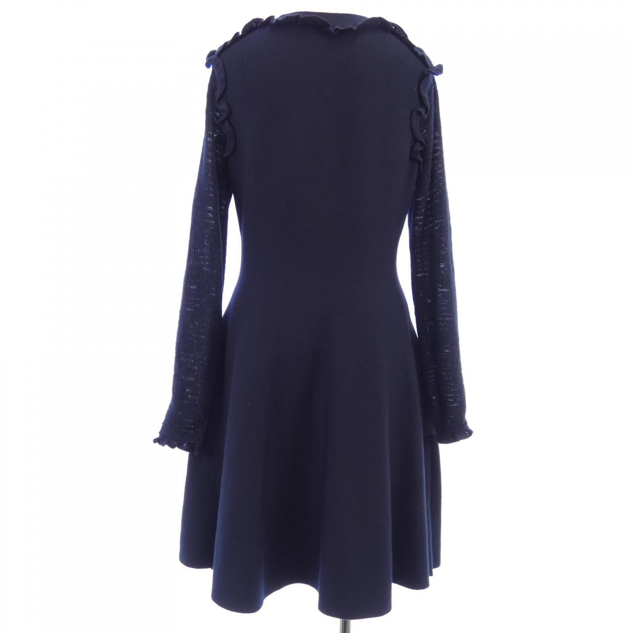 Chanel P54867K07199 16B Silk Cashmere Dress