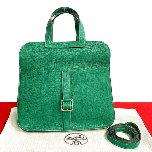 Shoulder Bag Taurillon Clemence Arzan Women Green