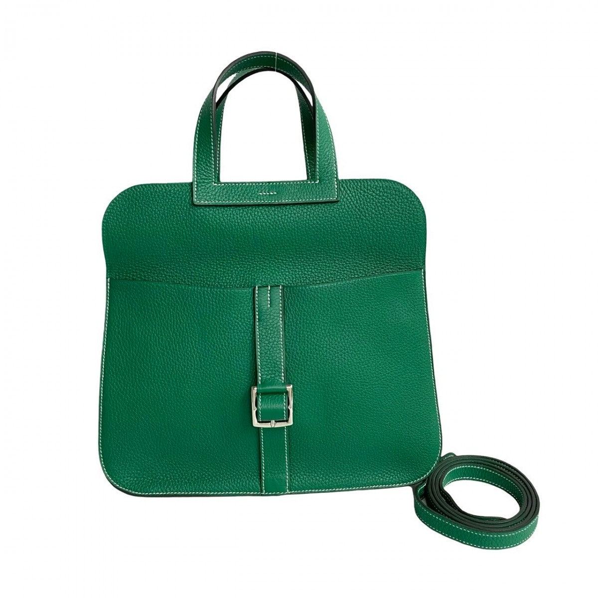 Shoulder Bag Taurillon Clemence Arzan Women Green