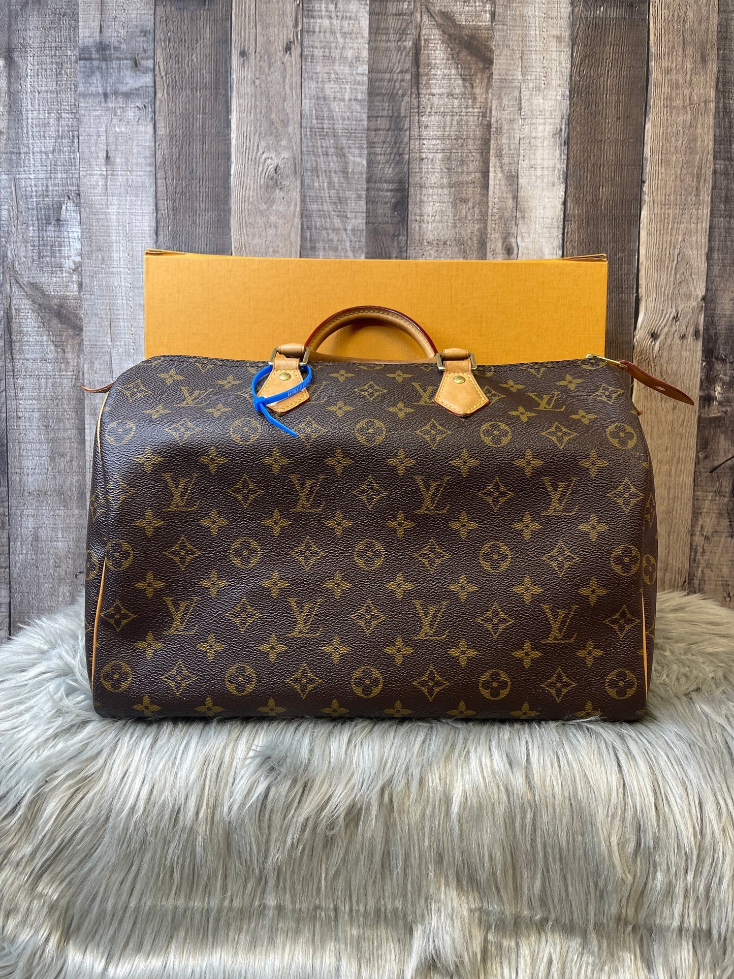 HandBag Luxury Designer By Louis Vuitton  Size: Large