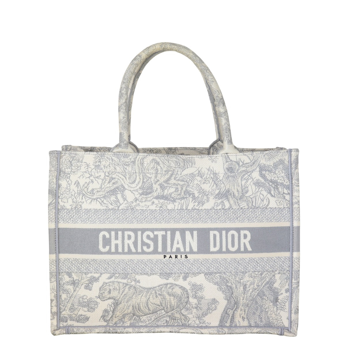 Dior Tote Bag Book Tote Toile de Jouy Reverse Canvas Medium